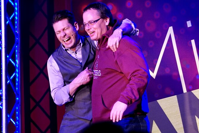 Mike Hammer Comedy Magic Show at the Four Queens Hotel - Who runs the show, and what to expect in the performance style