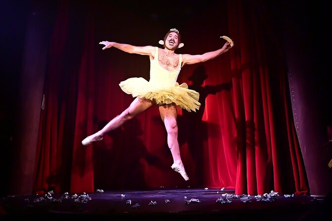 Miss Behave's Mavericks Variety Show at the Plaza Hotel - Drinks, seating, and that classic Vegas comfort level