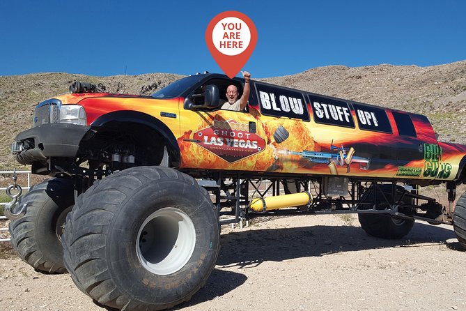 Monster Truck Driving & Shooting Adventure Combo in Las Vegas - Key things to know before you go