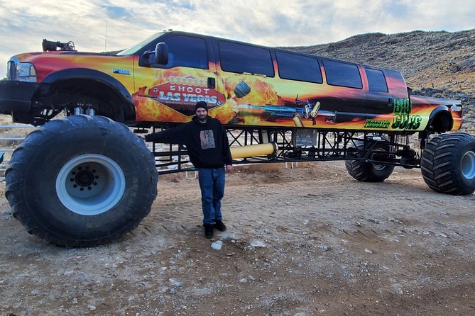 Monster Truck Driving & Shooting Adventure Combo in Las Vegas - Guns and Monster Trucks, in One 3.5-Hour Vegas Day