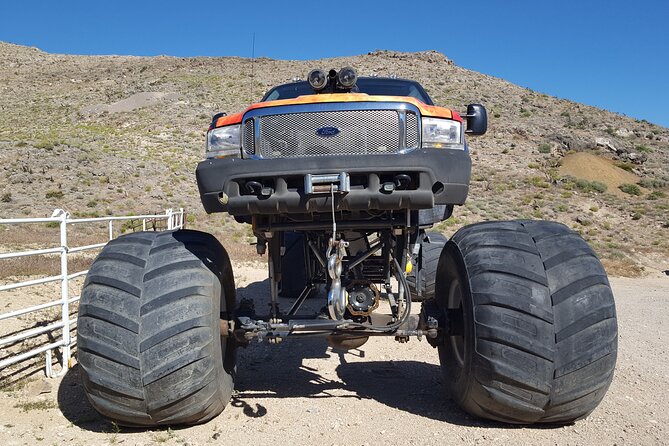 Monster Truck Driving & Shooting Adventure Combo in Las Vegas - Pick Your Guns on Site: 3 Choices, 80+ Options, Handgun Required