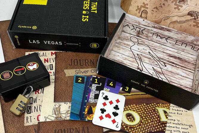 Outdoor Escape Room in Las Vegas - Downtown - Kingston’s Gold Fortune: The Story That Keeps You Moving