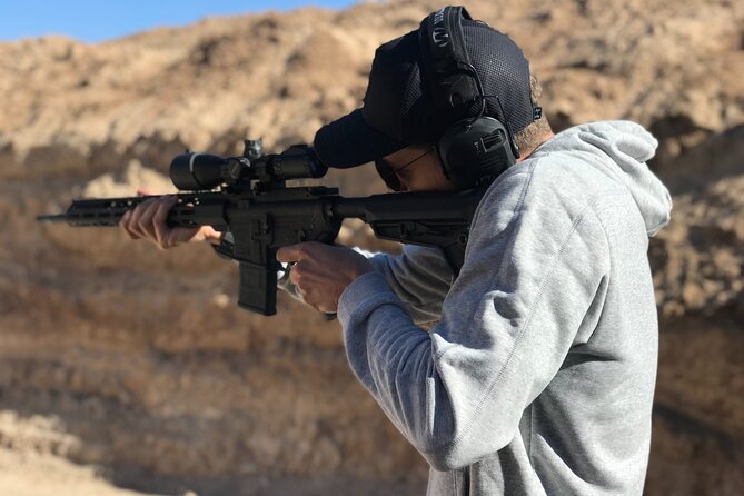 Outdoor Shooting Experience with Instructor in Las Vegas - Price And Value: $199 For 4 Firearms And A Real Round Count