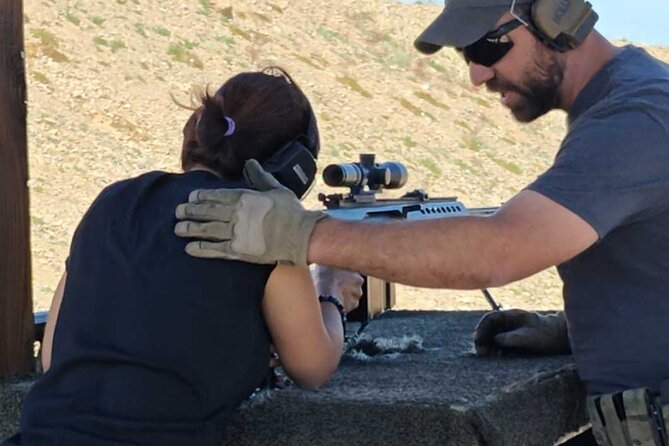 Outdoor Shooting Experience with Transfer and Lunch in Las Vegas - Mojave Desert Full-Auto Shooting With Desert Storm-Style Set Pieces