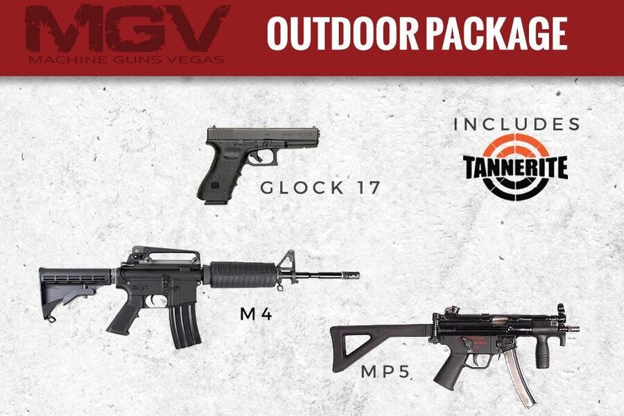 Outdoor Shooting Range Experience in Las Vegas - What You’ll Actually Shoot: A Concrete Look at the Mix