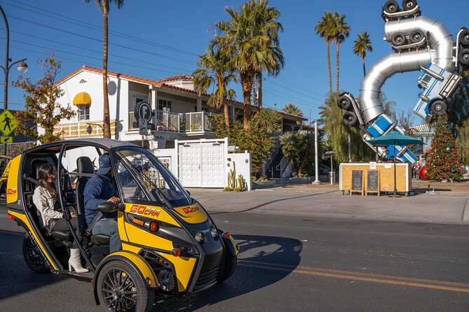 Private 1-Hour Downtown Las Vegas Highlights by Talking GoCar - Fremont Street Experience: where your 15 minutes can shine