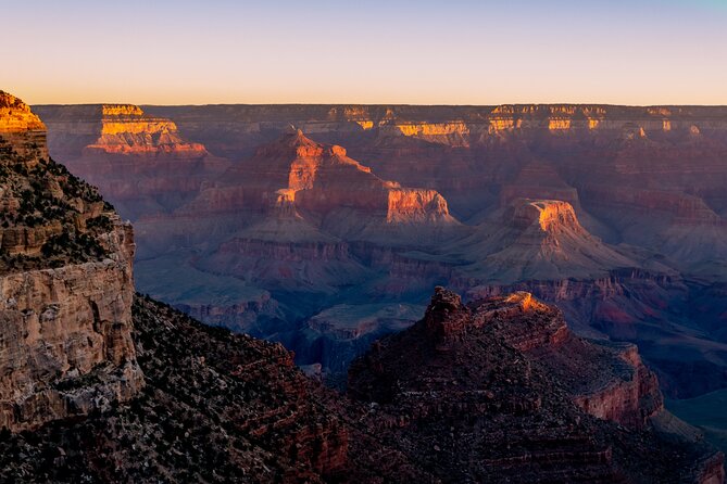 Private Grand Canyon National Park South Rim Day Tour from Las Vegas - Inside Grand Canyon National Park: Mather Point first, then Bright Angel