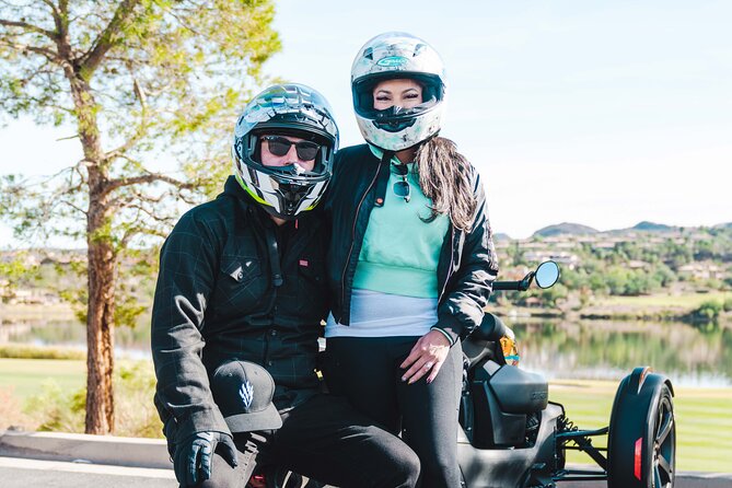 Private Guided Red Rock Canyon Tour for Couples on a CanAm Trike - Stop 2: Red Rock Canyon Overlook for the classic iron-oxide color
