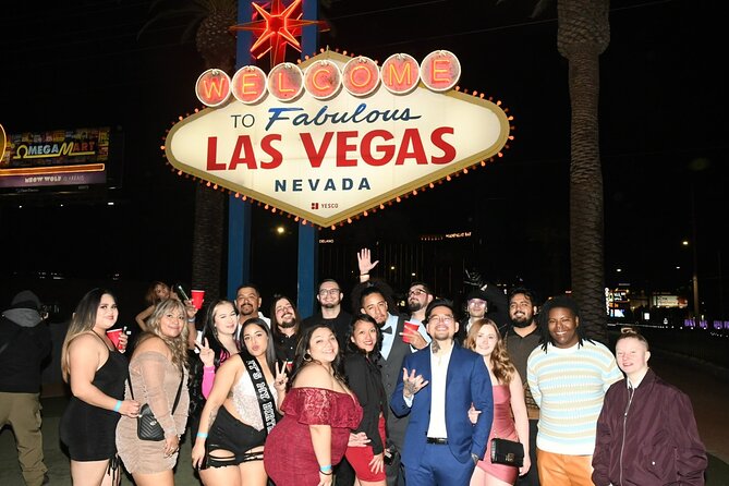 Private Party Bus Tour of the Las Vegas Strip Champagne Toast - Why this Las Vegas Strip party bus works better than rideshares