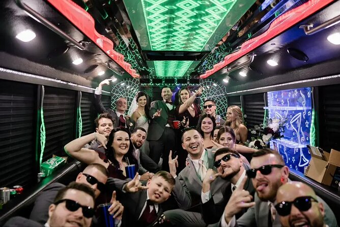 Private Party Bus Tour of the Las Vegas Strip Champagne Toast - Tailoring the night: how the route and drop-off planning really helps