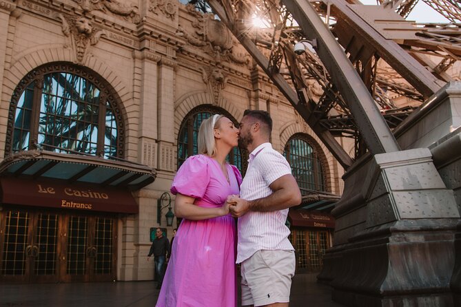 Private Vacation Photoshoot with Photographer in Las Vegas - What happens at the shoot: your simple Bellagio photo plan