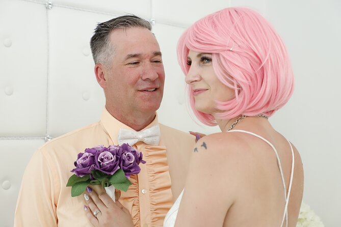 Quickie Las Vegas Wedding at Paradise Wedding Chapel - Staff and service quality: warm, quick, and used to nervous couples