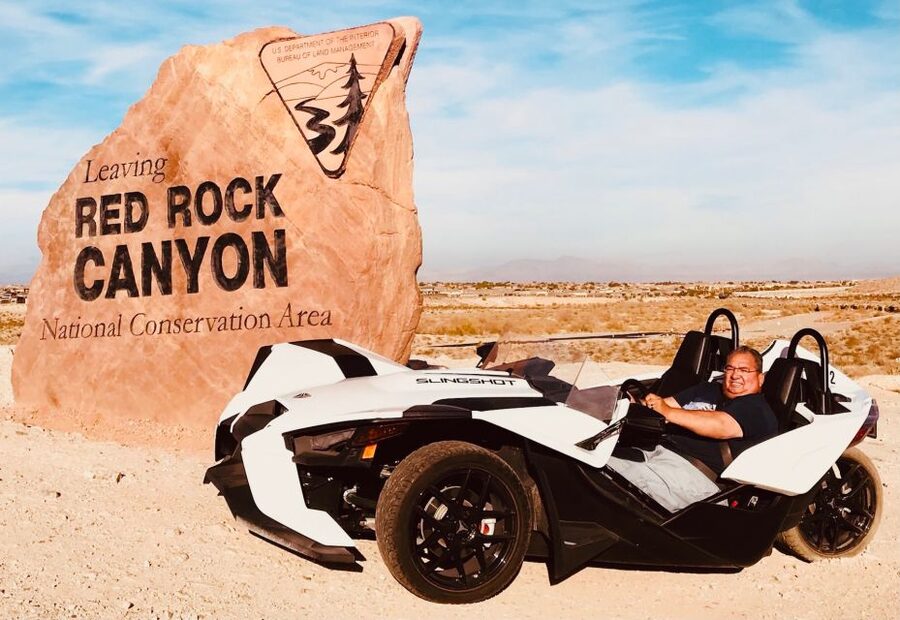 Red Rock Canyon: Automatic Slingshot Express Tour - The Follow-the-Leader Flow on Freeway Miles