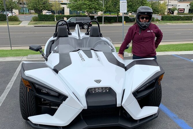 Red Rock Canyon Guided Automatic Slingshot Express Tour - Helmet, bandana, and what to budget on top of $160