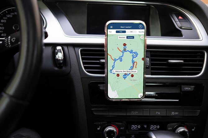 Red Rock Canyon Self-Guided Driving Audio Tour - Offline GPS audio: how it sounds in the car and on the trails
