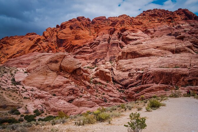 Red Rock Canyon Tour Self-Guided Drive Experience - Sandstone Quarry Overlook and the start of Calico Tanks Trail