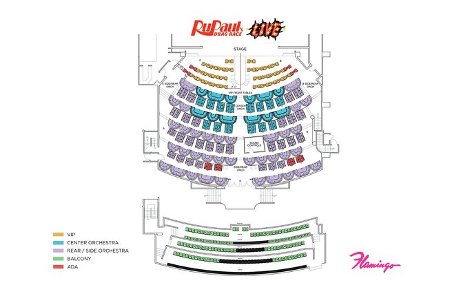 RuPaul's Drag Race LIVE! at the Flamingo Las Vegas - The Flamingo stage feel: a casino-night show that stays focused