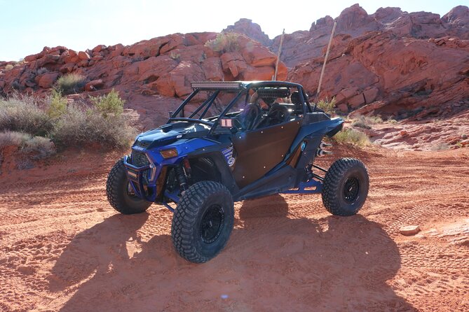Scenic Valley of Fire 2-Person UTV Tour in Las Vegas - The flow of the day: safety briefing, trail riding blocks, and lunch timing