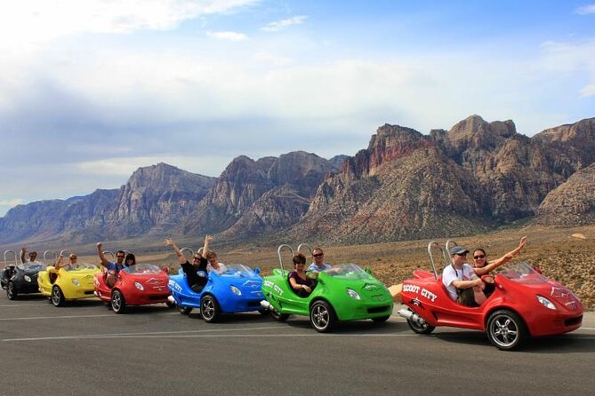 Scooter Car Tour of Red Rock Canyon with Transport from Las Vegas - Why This Scooter Car Setup Works So Well in Red Rock