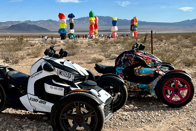 Self-Guided Las Vegas Trike tour on a CanAm Trike - Getting the basics right: instructions, safety talk, and confidence