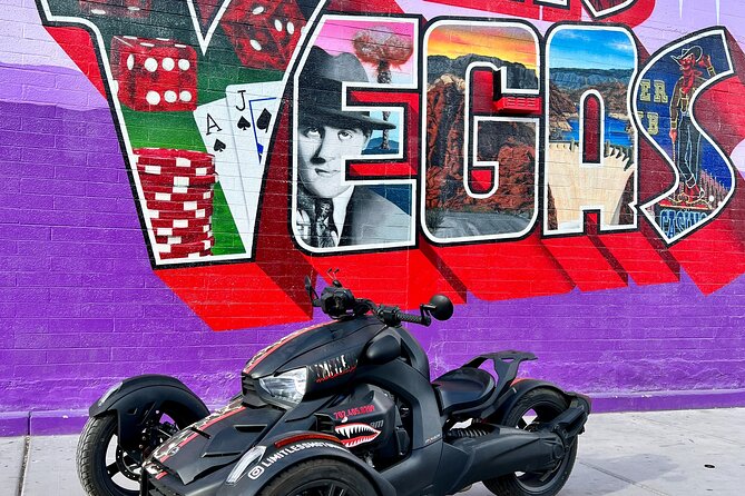 Self-Guided Las Vegas Trike tour on a CanAm Trike - Price and logistics: what $175 really covers