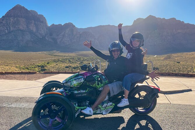 Self-Guided Red Rock Canyon CanAm Trike Tour - Can-Am Ryker trikes: what self-guided really means