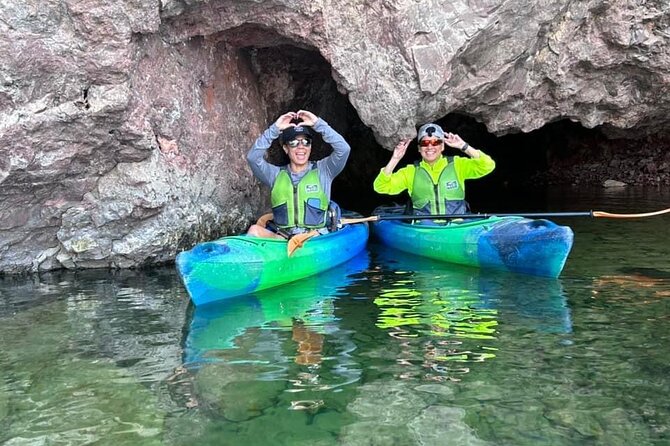 Small Group Guided Colorado River & Emerald Cave Kayak Tour - Emerald Cove and the Emerald Green Water: Timing Matters