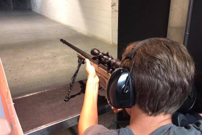 Special Air Services Shooting Experience in Las Vegas - The Firearms Lineup: HK, MP5, Glock 17, and a Sniper-Rifle Moment