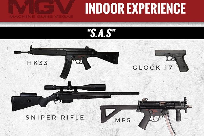 Special Air Services Shooting Experience in Las Vegas - Getting There Off-Strip: Meeting Point, Parking, and Strip Transfer