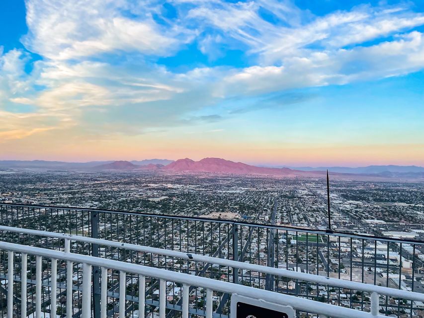 STRAT Tower Thrill Rides Admission - X-Scream: the teetering, head-first edge moment at 866 feet