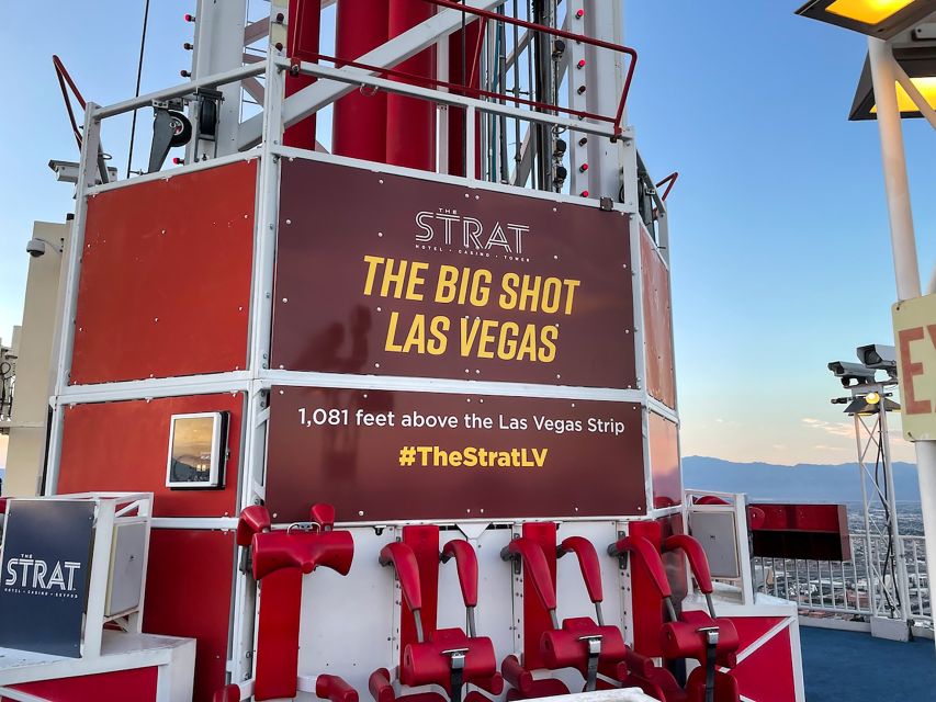 STRAT Tower Thrill Rides Admission - What about the third ride: Insanity is closed right now