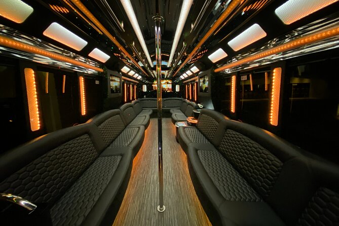 Strip Club Crawl & Open Bar Party Bus – Las Vegas - Where the night starts: Bar at Commons Club and a 8:30 pm kickoff