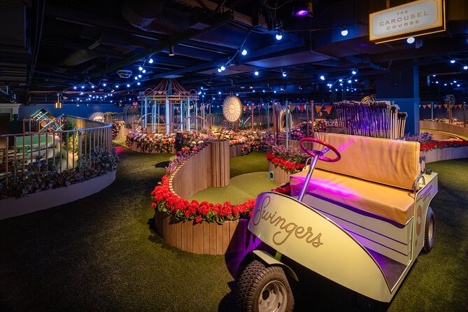 Swingers Indoor Mini Golf at Mandalay Bay - Timing: how to make 30 minutes feel like more fun