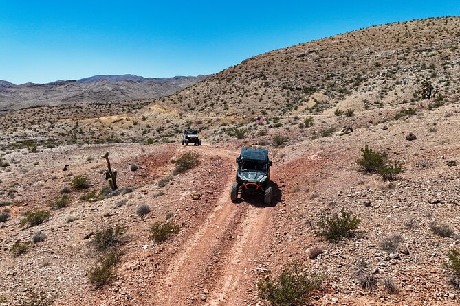 SXS Tour W/ A Stop at Pioneer Saloon Goodsprings in Las Vegas - Base camp check-in: helmets, radios, and first control practice