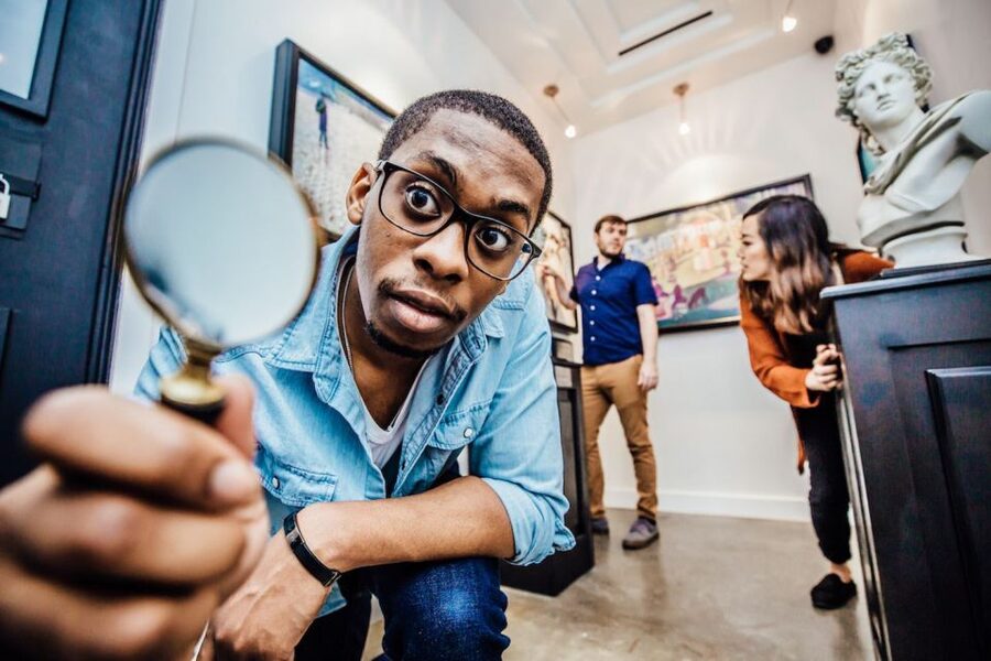 The Escape Game at The Forum Shops in Las Vegas - Where your Game Guide matters: Eve as a standout example of good hosting