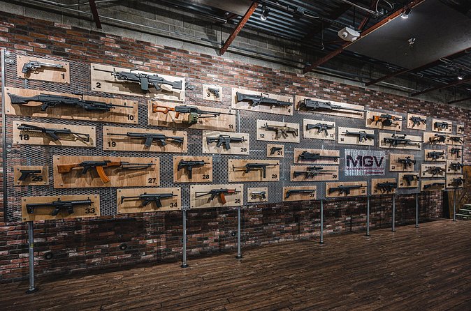 The Gamers Shooting Experience in Las Vegas - Your firing line run-through: what you do with each gun