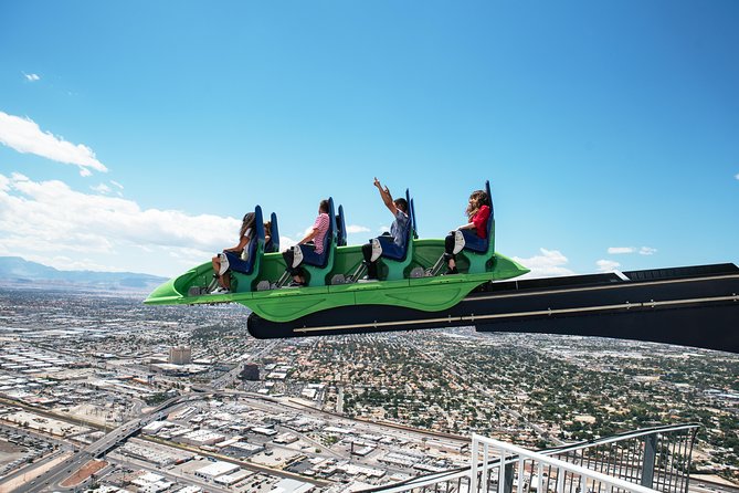 The STRAT Tower Unlimited Ride Pass Ticket - Optional SkyJump: adding the extra level (only if you chose it)