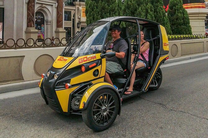 The Ultimate Las Vegas Tour by GPS Guided Talking GoCar - Starting at 723 S Casino Center Blvd: what the experience feels like
