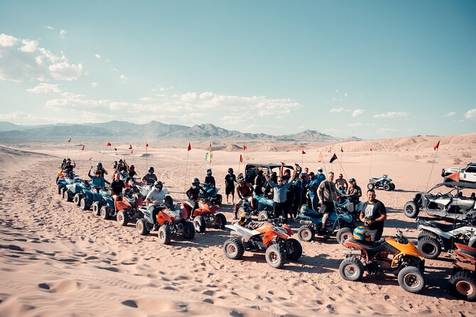 Thrilling 1 Hour ATV Excursion at Nellis Sand Dunes in Las Vegas - Guides that matter: Frank and J.R./RJ keeping first-timers comfortable