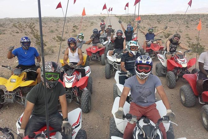Thrilling 2-Hour ATV Off-Road Adventure In The Nellis Dunes - The Nellis Dunes riding stop: sand dunes, canyon trails, and where the speed comes from