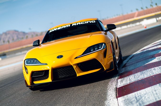 Toyota Supra Driving Experience at the Las Vegas Motor Speedway - What happens after your laps: certificate, gift shop, photos, and video