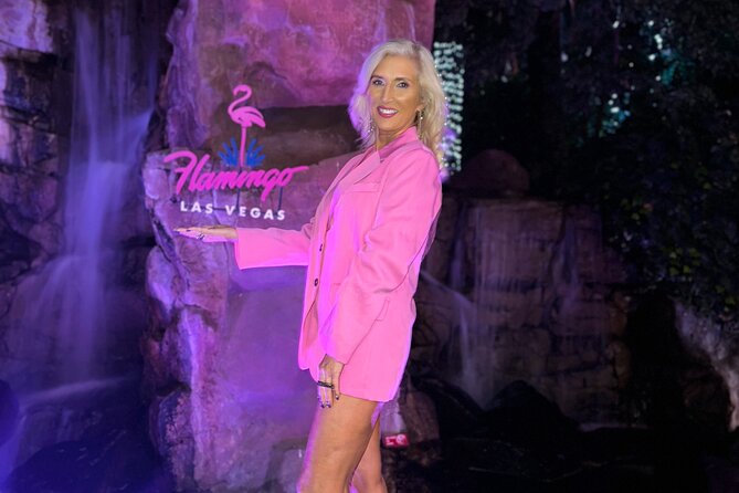 Trendy Strip Photo/Video Walking Tour in Las Vegas - Caesars Forum Shops and the Trevi fountain exterior photo moment