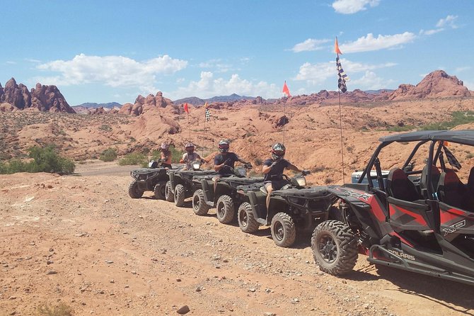 Valley of Fire 3-Hour ATV Tour from Las Vegas - Lunch Break: Subway Sandwiches, Chips, and Water That Actually Help