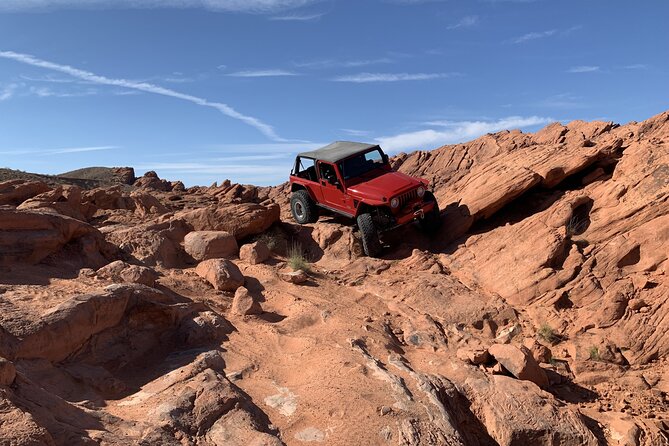 Valley Of Fire Best Off Road Jeep Tour with Lunch - Your ride: a private rock crawler Jeep (and what that means for you)