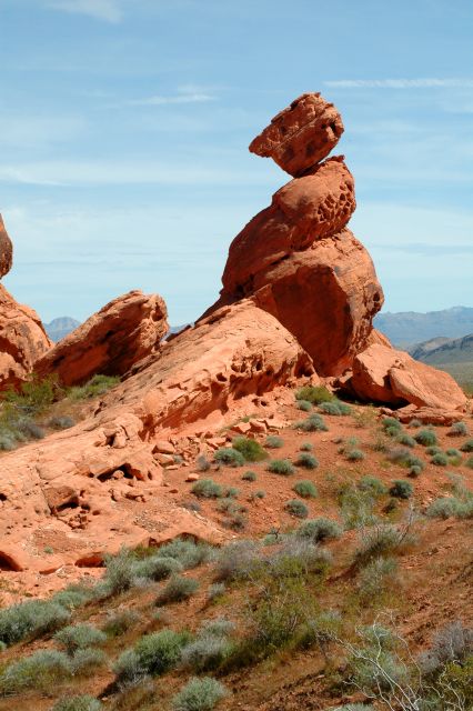 Valley of Fire & Lost City Museum Tour from Las Vegas: - Eagle & Guano Points: viewpoints designed for red-sandstone drama