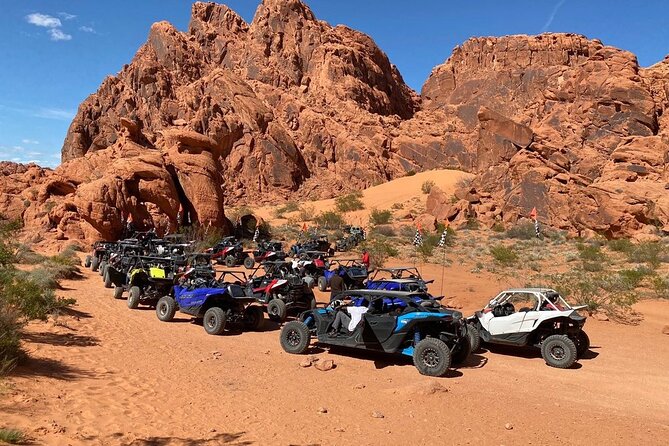 Valley of Fire Single Seater UTV Tour - What the 5.5 hours looks like: training, commuting, then about 2 hours on trails