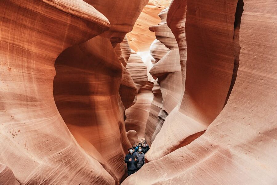 Vegas: Antelope Canyon & Horseshoe Bend Tour at Golden Hour - Glenn Canyon Dam Overlook: The Final Big View Before You Rest