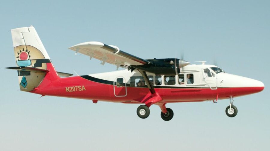 Vegas: Grand Canyon Airplane, Helicopter and Boat Tour - Back up at the rim: Eagle Point and Guano Point with hop-on/hop-off time