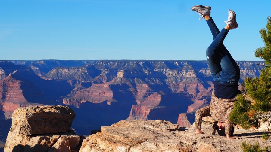 Vegas: Grand Canyon National Park South w/Lunch, Free WiFi - Crossing the Mike O’Callaghan–Pat Tillman Memorial Bridge on the Way In