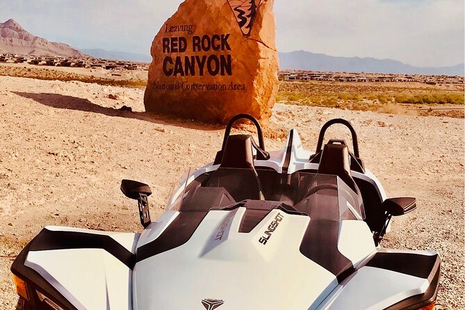 Vegas Strip and Red Rock Canyon Guided Trike or Slingshot Tour - Price and value: what $189 covers for up to two people